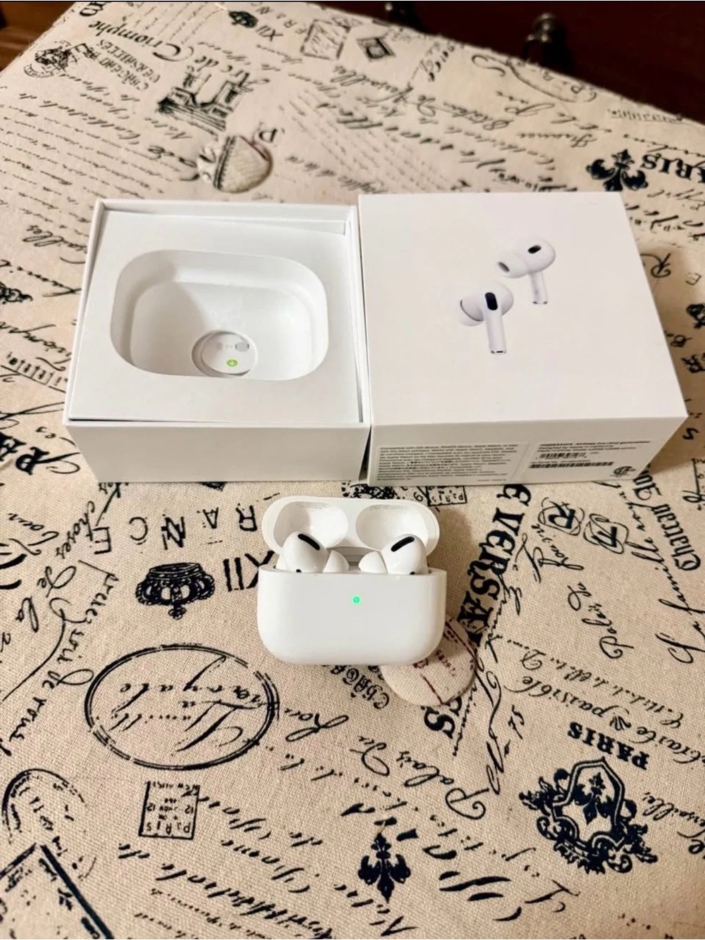 Apple AirPods Pro 2nd Generation (White) Wireless Earbuds with Charging Case